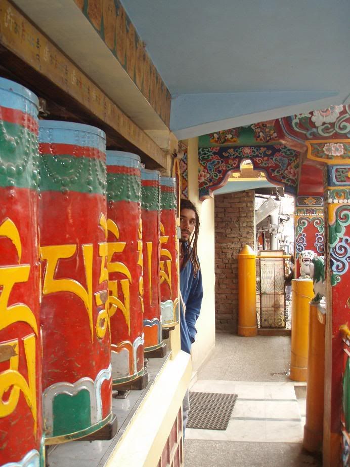 Tibetan prayer wheel Pictures, Images and Photos