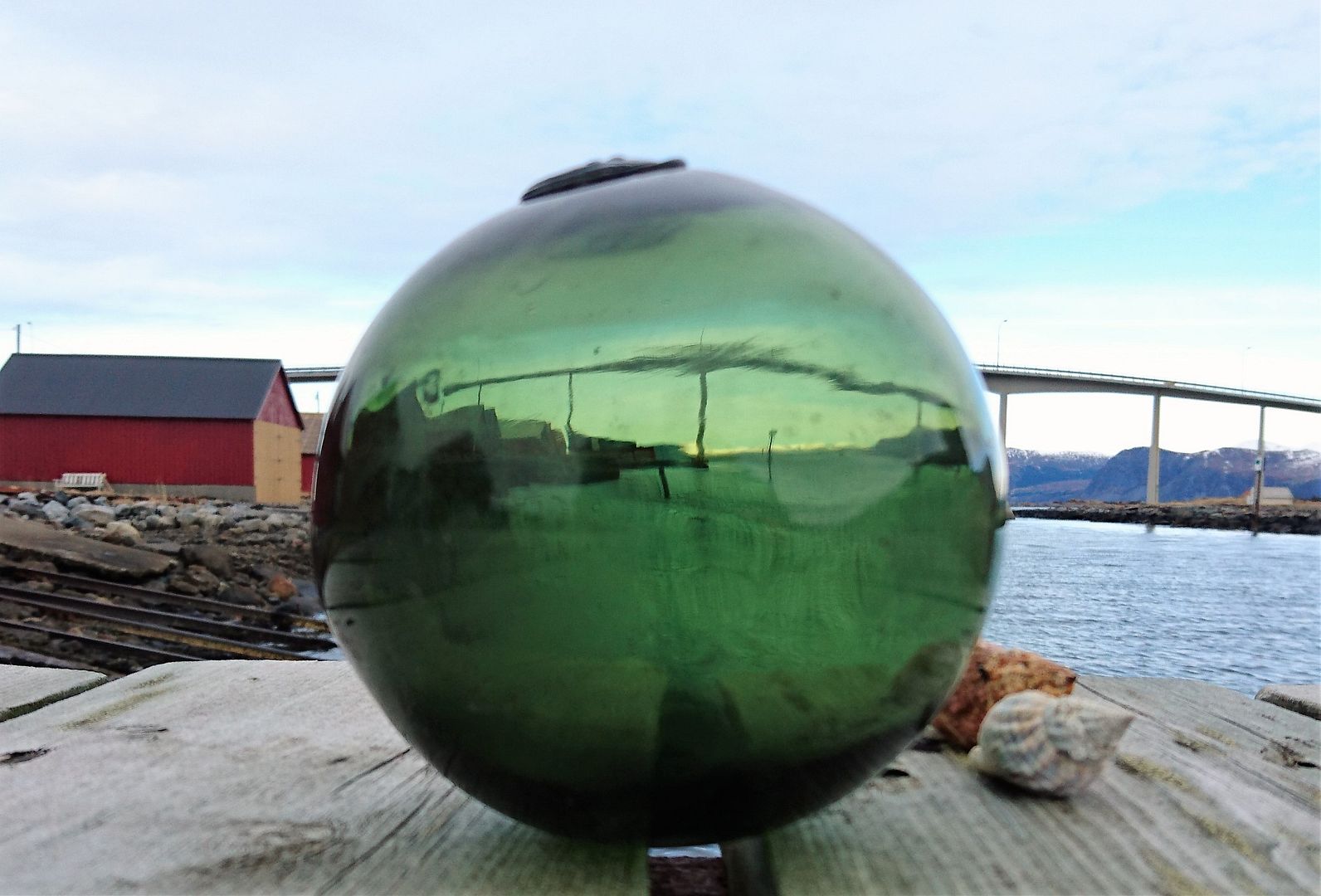 CM marked Norwegian Glass Fishing Float Ball Maritime from Norway 4.5" eBay