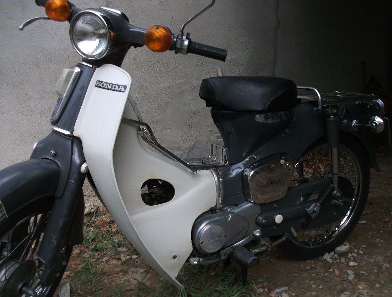 Thanh lý xe cub tem xanh - 1