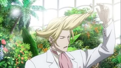 That's some funky hair.