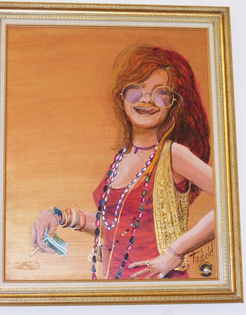 Janis Joplin painting