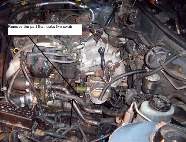Thermostat removal on 2001 nissan xterra