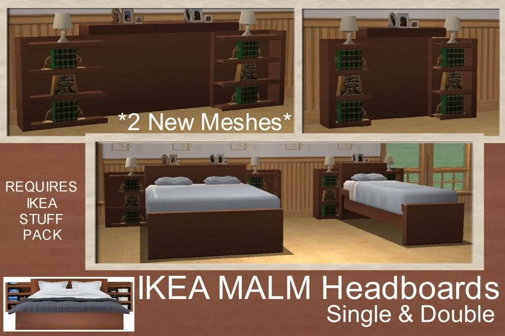 IKEA MALM Headboards