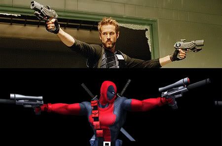 ryan reynolds x men deadpool. And how about this Reynolds-Deadpool comparison? Can work, ei? Ryan Reynolds