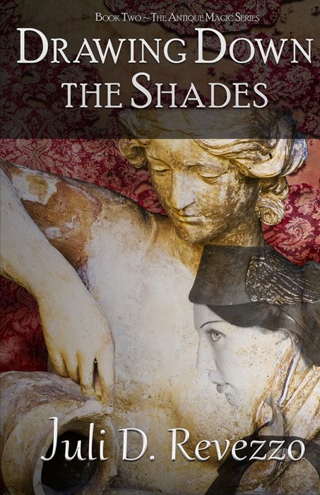 Drawing Down the Shades (Antique Magic book two) by Juli D. Revezzo.