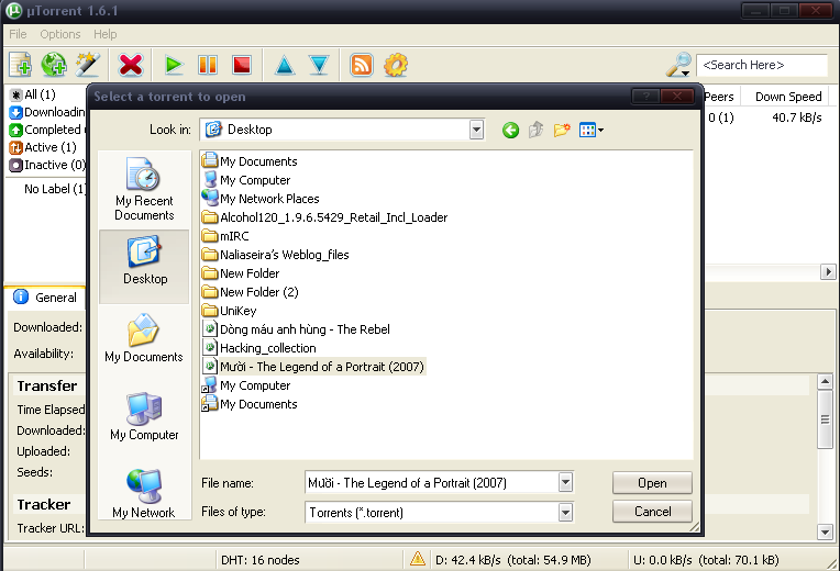  Hướng dẫn download File torrent giao thức P2P bằng Utorrent