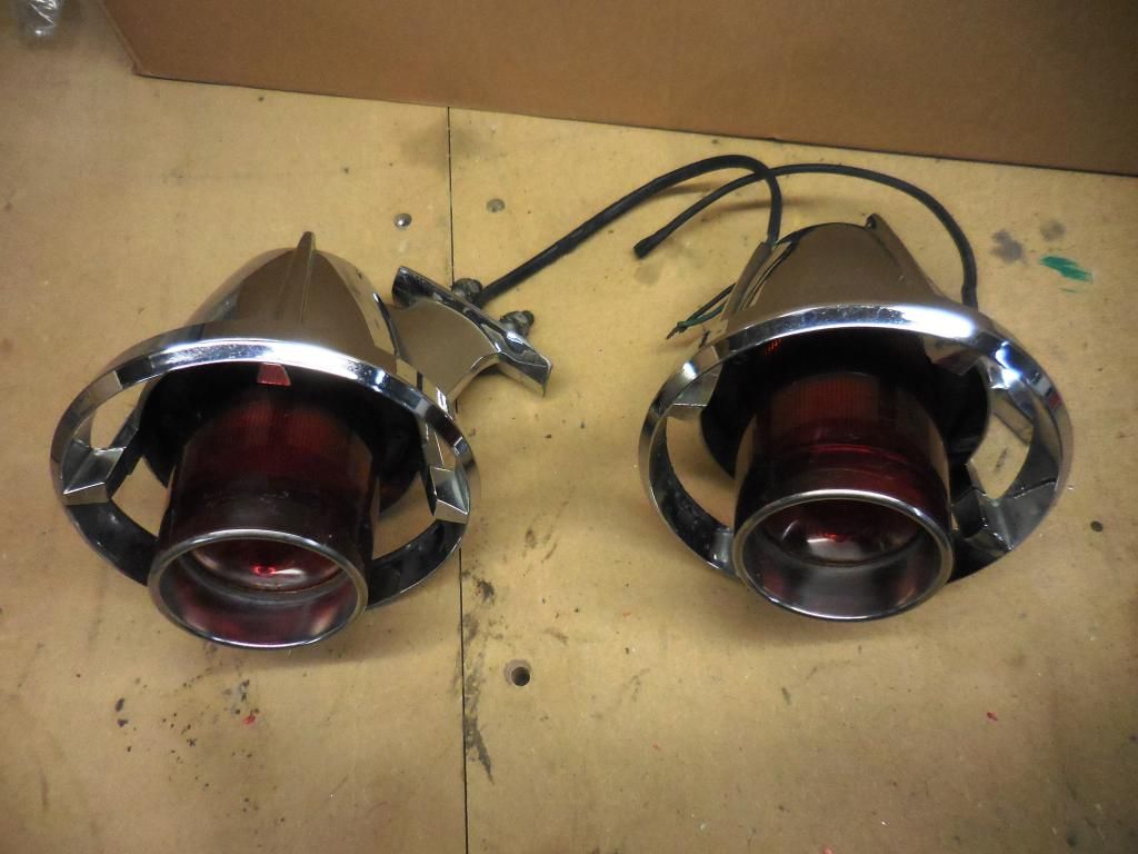 Projects Happend on some tail lights. 1961 Imperial. Value? The H.A