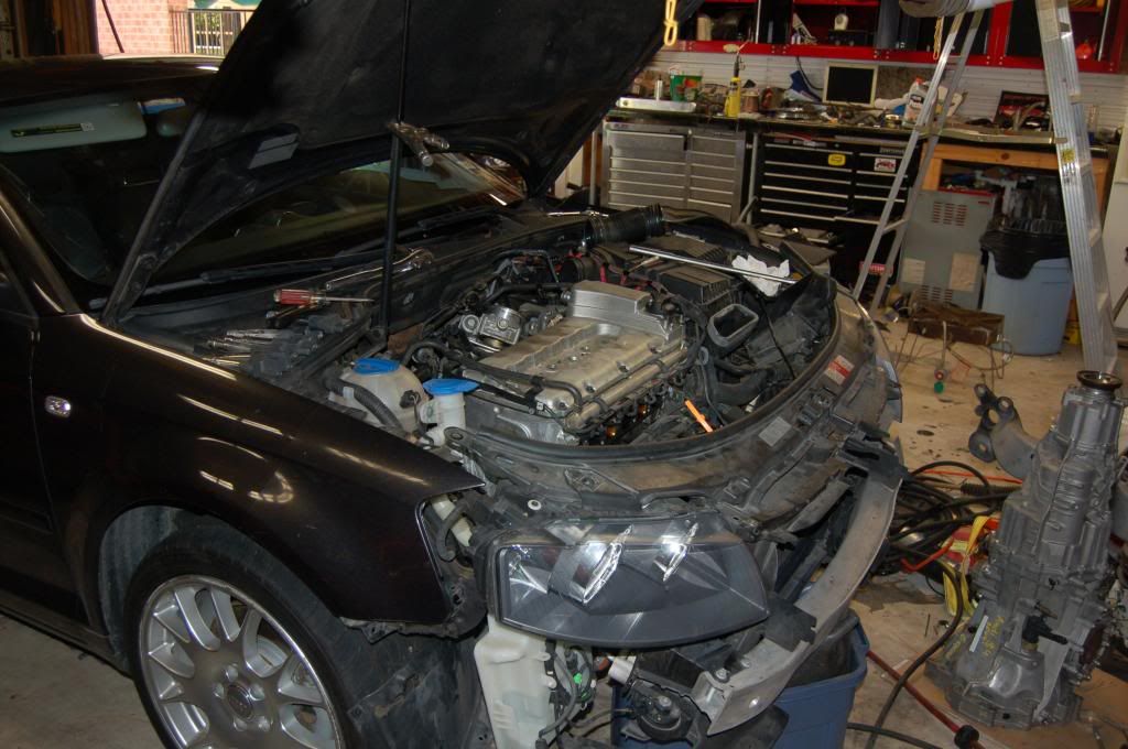 My PCV valve replacement on Audi A3 3.2, aka shoot me in the face