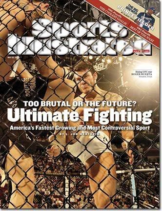 Sports Illustrated cover of Huerta, Ultimate Fighting