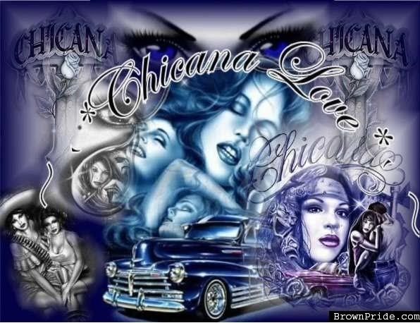 chicano love statue