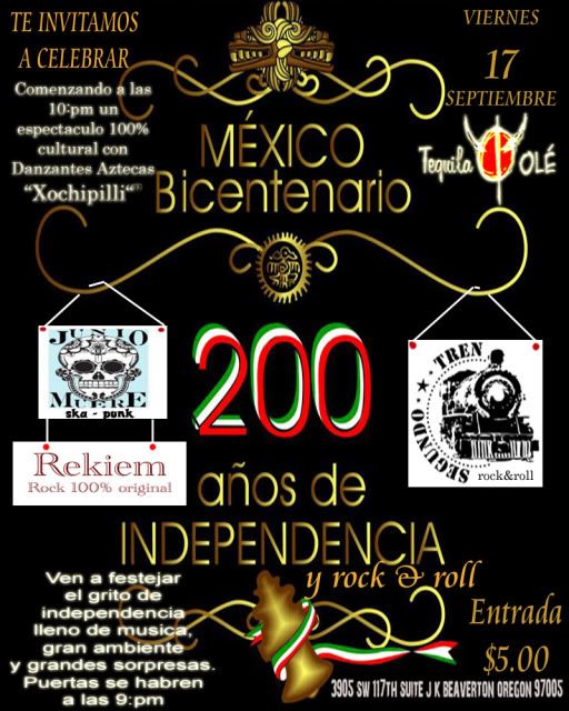 El Bicentenario De Mexico 2010 | SpanishDictionary.com Answers