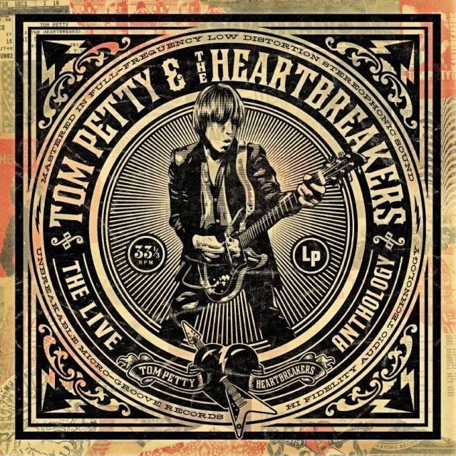 tom petty and the heartbreakers live anthology. Anthology Cover art