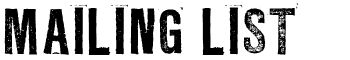 Fallen On September Mailing List
