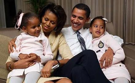 Barack Obama familie