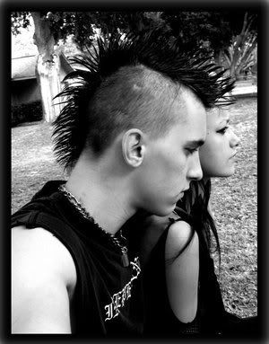 punk couple Pictures, Images and Photos