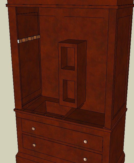 Armoire conversion Woodworking Talk