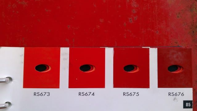 Different Shades Of Red Paint another vintage snap on box is restored - page 2 - the garage Different Shades Of Red Paint another vintage snap on box is restored - page 2 - the garage