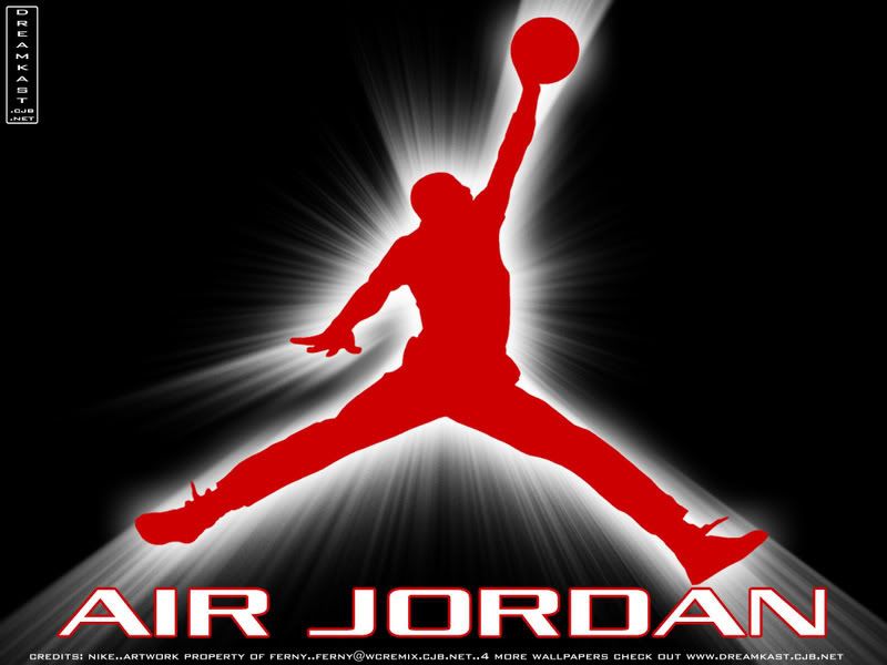 michael jordan logo background