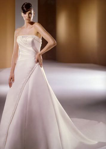 Silk Taffeta Wedding Dress