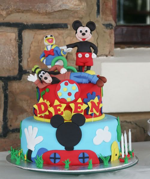 birthday party mickey mouse. Deen loves mickey mouse so we