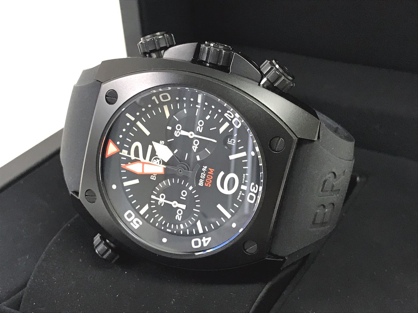 Trading Post FS Bell & Ross Marine Diver BR0294 Carbon Mint