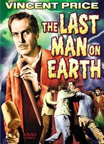 The Last Man on Earth DVD cover, Vincent Price