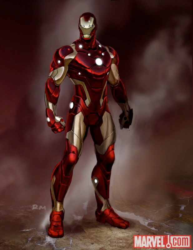 Iron man's new sleeker armor design - Statue Forum