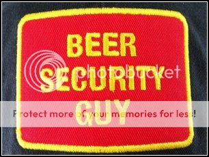Beer Security Guy HAT Novelty Funny Cotton Ball Cap  