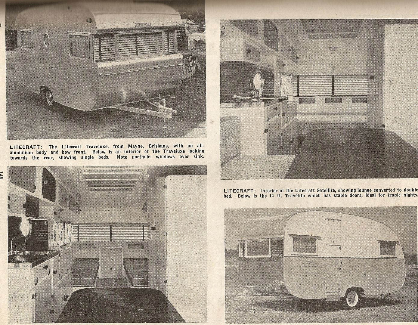 Litecraft caravans - Mayne, Brisbane, QLD | Vintage Caravans