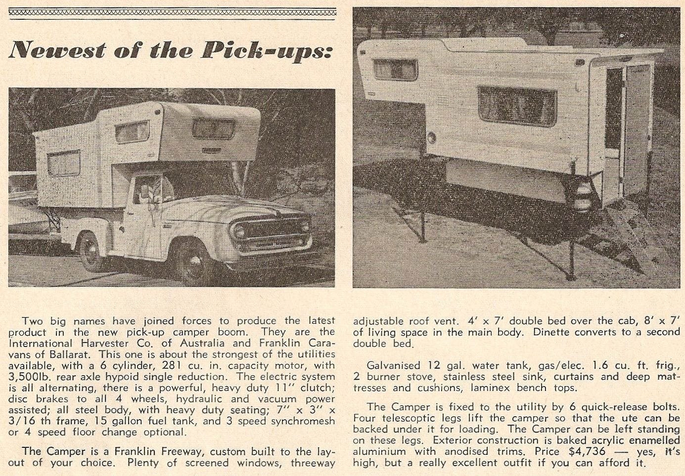 Franklin History | Vintage Caravans