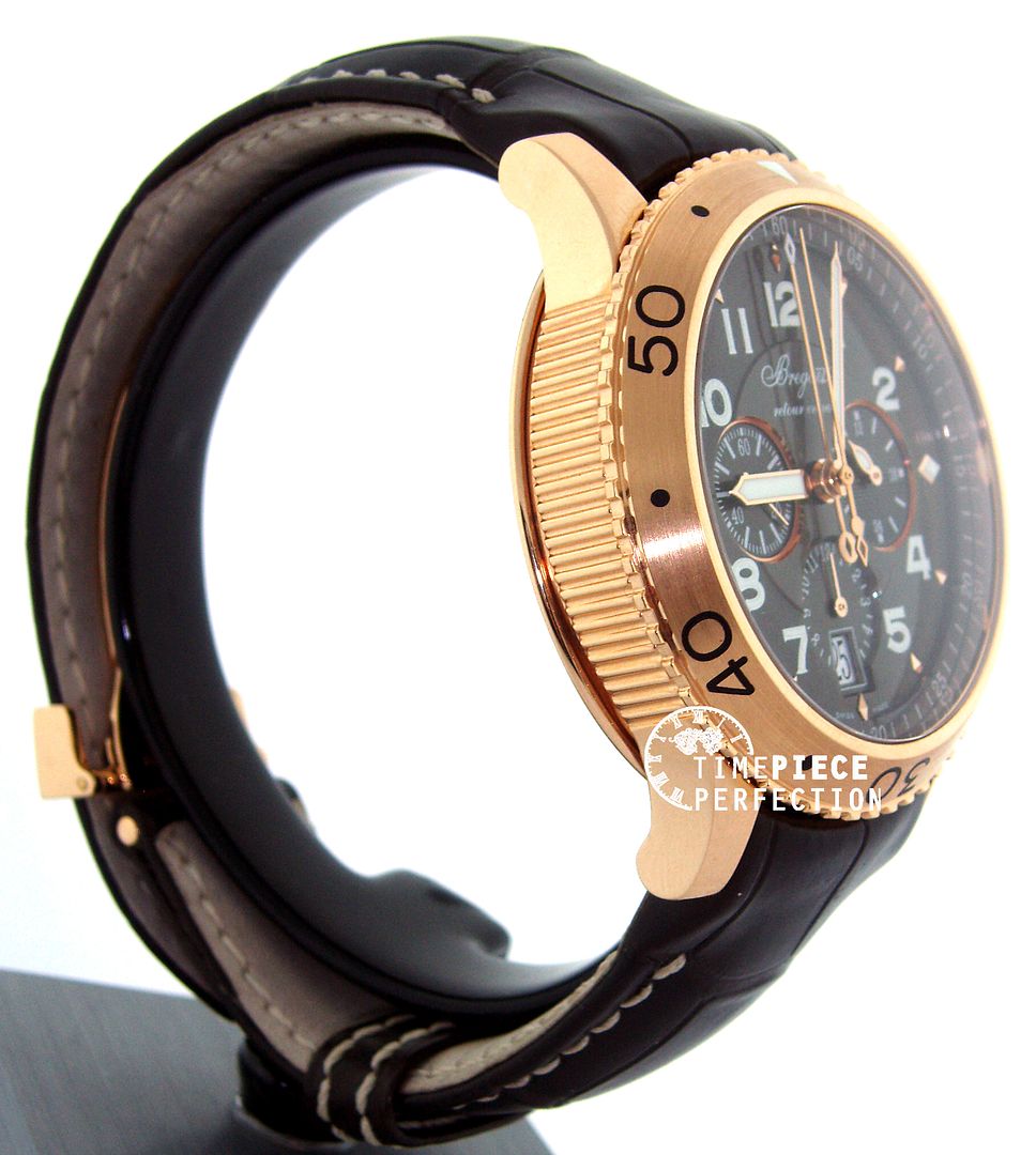 Breguet Marine Transatlantique Type XXI Flyback Rose Gold