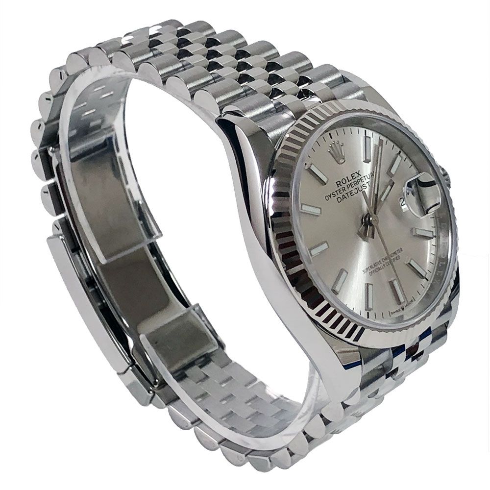 126234 silver dial