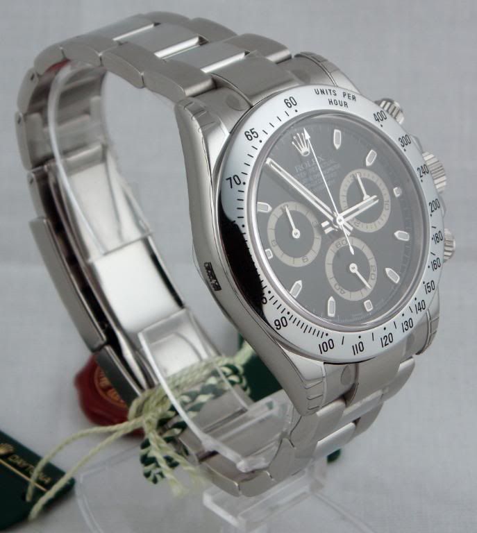 Rolex Daytona Stainless Steel Black Dial 116520  